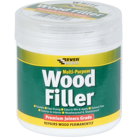 Everbuild Mp Wood Filler White 250ml