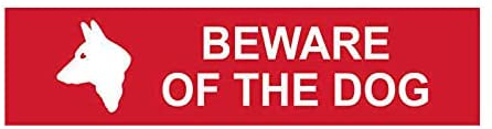 Beware Of The Dog - Sign 200 x 50mm