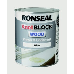 Ronseal Knotblock Primer & Undercoat White 750ml
