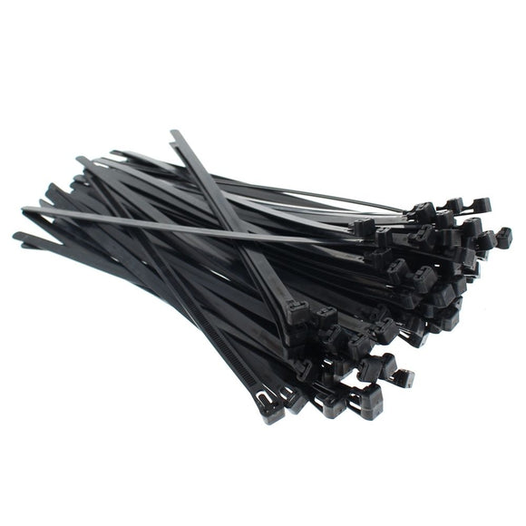 Thick Black Cable Ties 370mmx7.6mm