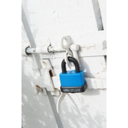 Sterling Aluminium Weatherproof Padlock with Thermoplastic C