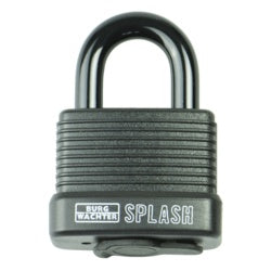 Sterling Aluminium Weatherproof Padlock with Thermoplastic C