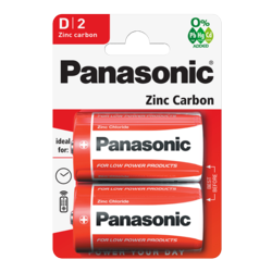 Panasonic Zinc Carbon Batteries D Size