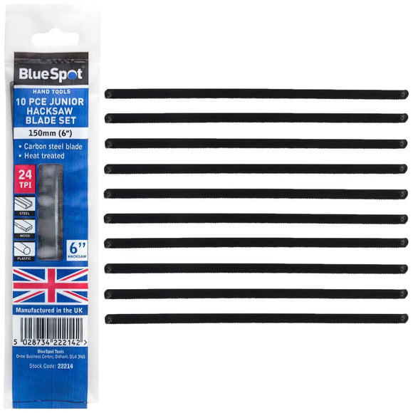 150mm Junior Hacksaw Blades 10Pk