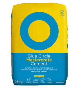 Blue Circle Portland Cement 25kg Plastic Bag