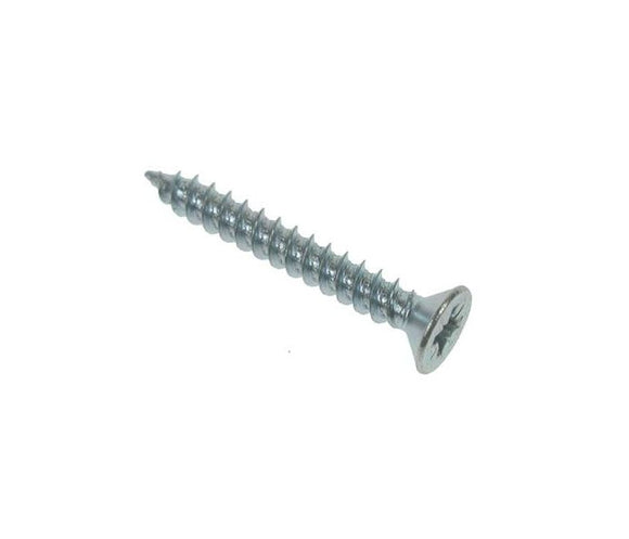 Twinthread Woodscrew BZP Csk Recess 1.1/4