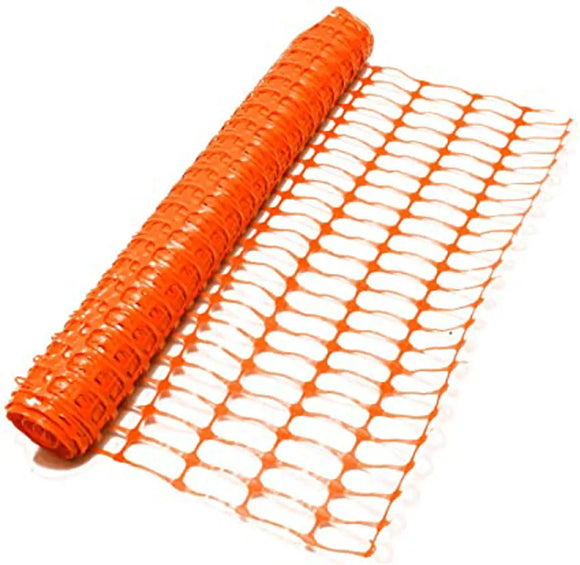 Orange Barrier Fence 50M x 1M Heavy Duty