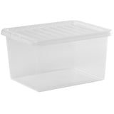 Crystal 31L Box & Lid Clear