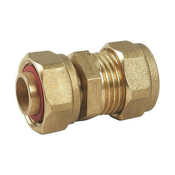 Compression 15mm Straight Tap Connector