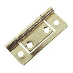 Pair 105 Flush Hinges 60mm EB