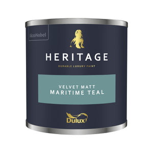 Dulux Trade Heritage Tester Maritime Teal 125ml