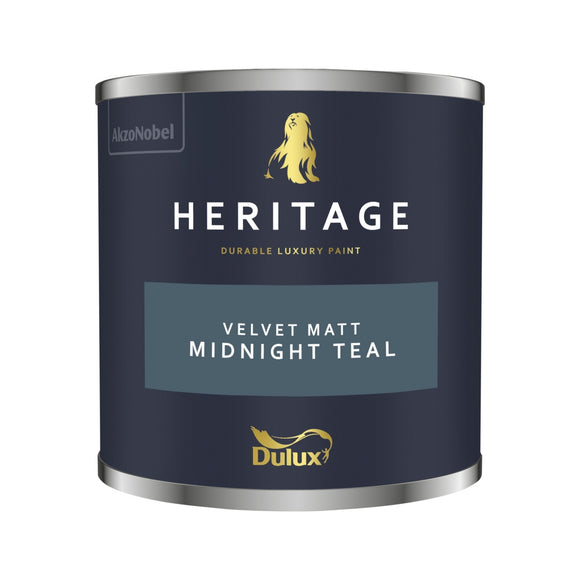 Dulux Trade Heritage Tester Midnight Teal 125ml