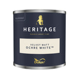 Dulux Trade Heritage Tester Ochre White 125ml