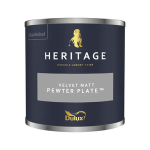 Dulux Trade Heritage Tester Pewter Plate 125ml