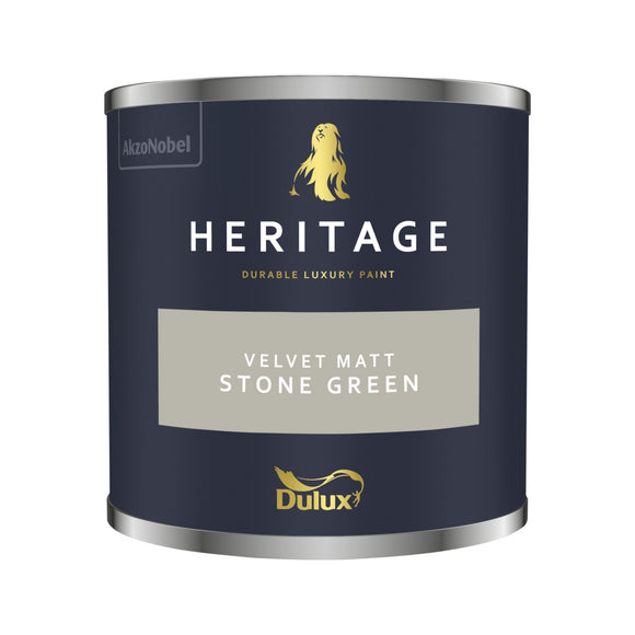 Dulux Trade Heritage Tester Stone Green 125ml