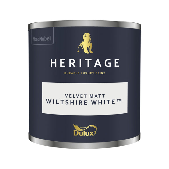 Dulux Trade Heritage Tester Wiltshire White 125ml