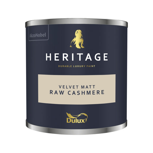 Dulux Trade Heritage Tester Raw Cashmere 125ml