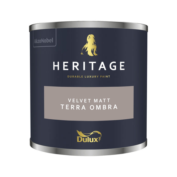 Dulux Trade Heritage Tester Terra Ombra 125ml