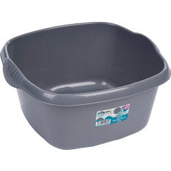 Wham Casa Range - Square Bowl - Silver 32cm x 32cm x 15cm