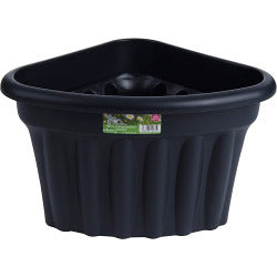 Wham Vista Range - Corner Planter (Graphite) 30cm (H) x 40cm