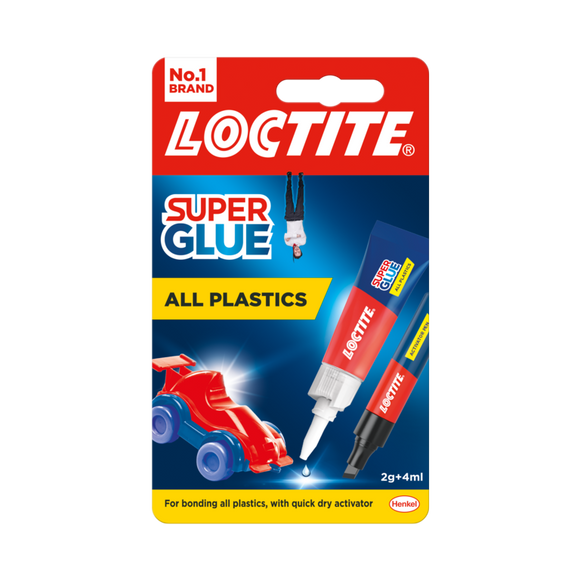 Loctite All Plastics Primer + 2g Tube