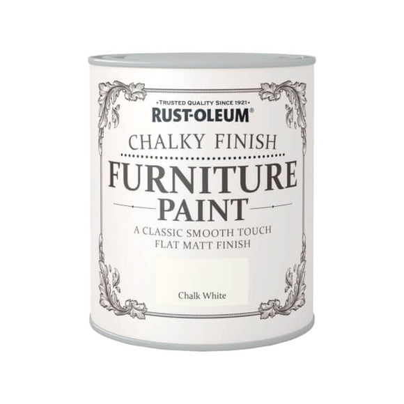 Rustoleum Furniture 750ml Paint Chalk White