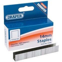 Draper Staples 14mm Hd (Box Of 1000)