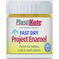 Plastikote Fast Dry Enamel Brush On Brass - 59ml