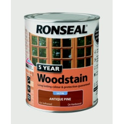 Ronseal 10 Year Woodstain 750ml Antique Pine