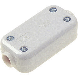 Dencon 5A, 2 Terminal Fixed Connector, White Pre-Packed