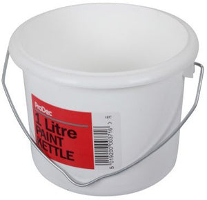 Prodec 1Ltr Plastic Paint Kettle