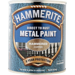 Hammerite Metal Paint Hammered 750ml Copper