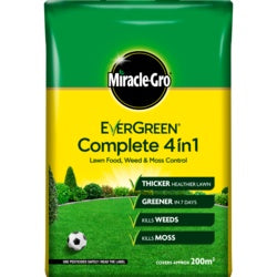 Miracle-Gro Evergreen Complete 4 In 1 200M2 Bag