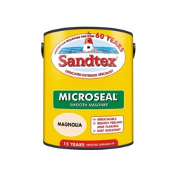 Sandtex Smooth Masonry 5L Magnolia