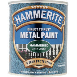 Hammerite Metal Paint Hammered 750ml Dark Green