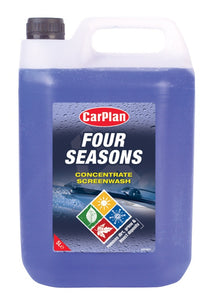 Carplan All Seasons Ready Mixed Screen Wash 5L