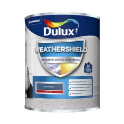 Dulux Weathershield Exterior Gloss 750ml Oxford Blue