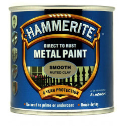 Hammerite Metal Paint Smooth 250ml Muted Clay