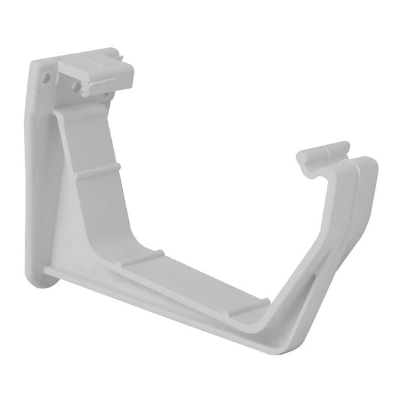 White Square Fascia Bracket 114mm Rks1