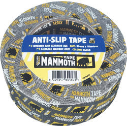 Mammoth Tape Anti-Slip Tape 50mm x 10M Black