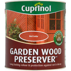 Cuprinol Garden Wood Preserver 4L Red Cedar