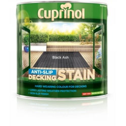 Cuprinol Anti Slip Decking Stain 2.5L Black Ash