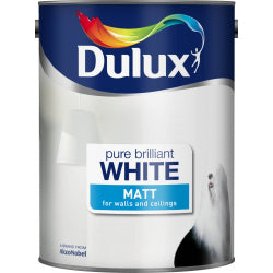 Dulux Matt 5L Pure Brilliant White