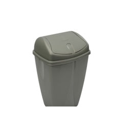 TML Swing Bin 50L Metalic Silver