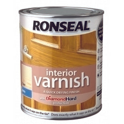 Ronseal Interior Varnish Satin 750ml Clear
