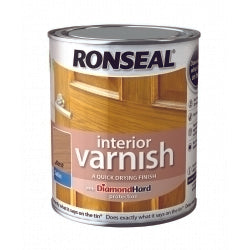 Ronseal Interior Varnish Satin 250ml Birch