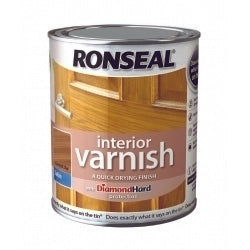 Ronseal Interior Varnish Satin 250ml French Oak