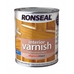 Ronseal Interior Varnish Satin 750ml Light Oak