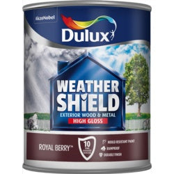 Dulux Weathershield Exterior Gloss 750ml Royal Berry