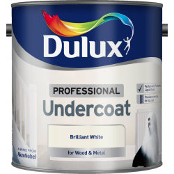Dulux Professional Undercoat 2.5L Brilliant White